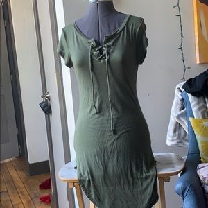 SOLD Lace Up Dress